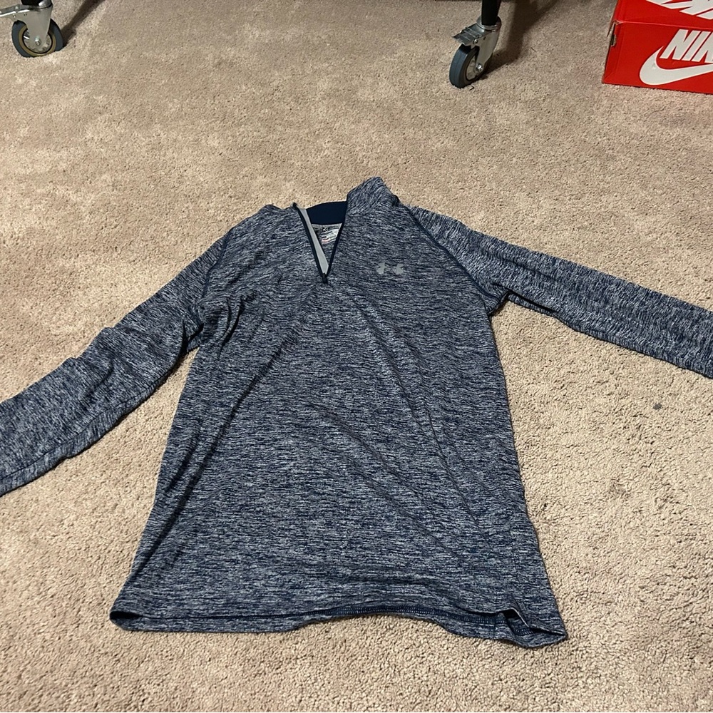 Under Armour Blue Long Sleeve Shirt